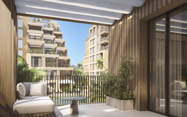 The residential complex Arisha Terraces in Dubai Copyright:  ASADOV Architects