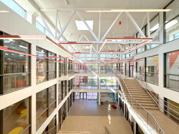 Interior of the atrium Copyright: Photograph  Andrey Asadov / provided by ASADOV Architects