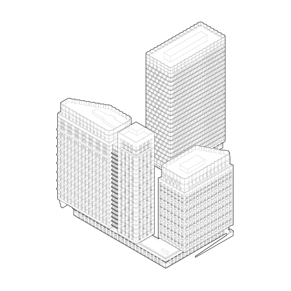 ЖК МИRА © Kleinewelt Architekten ЖК МИRА © Kleinewelt Architekten
