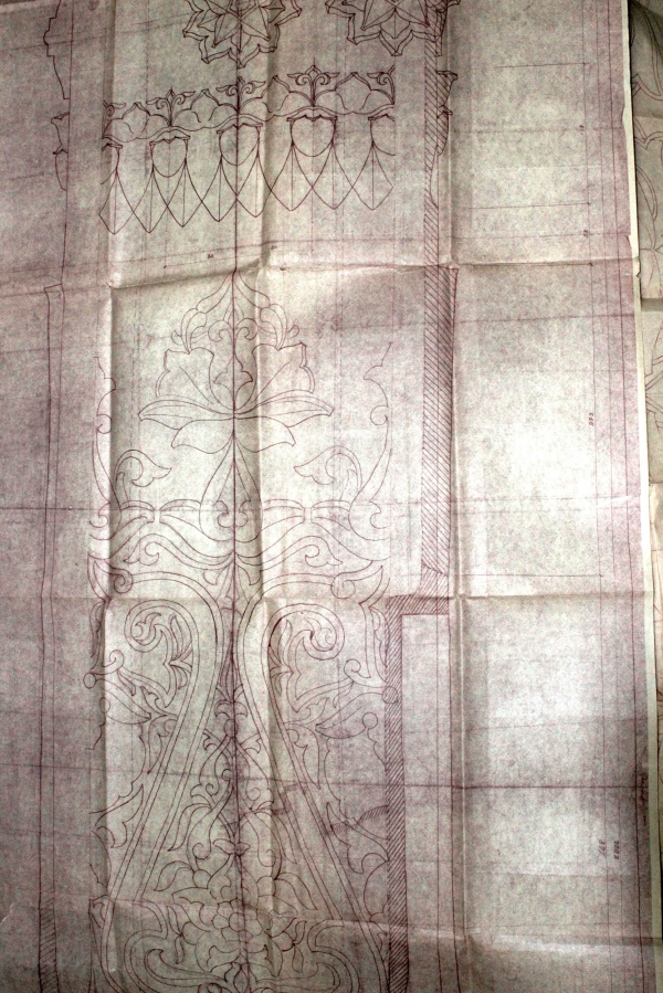 The Uzbekistan pavilion at VDNKh. The decorative column Copyright: � MB-PROJECT