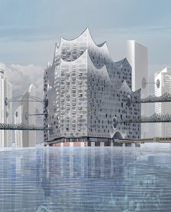 2 . Bridge city Hamburg: reimagining the Elbphilharmonie  ,  ,  ,  