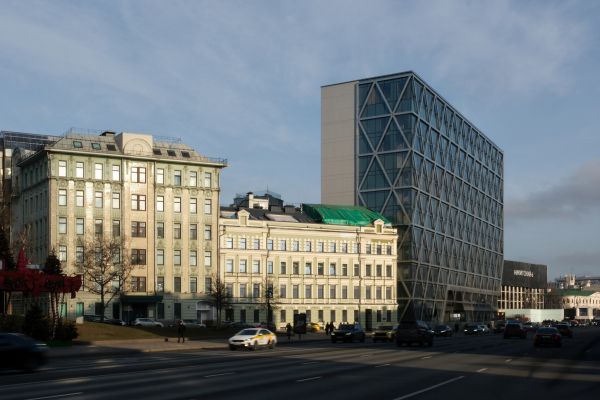 The Cosmos Hotel on New Arbat Copyright: Photograph  <a href=