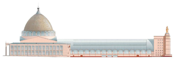 Restoration of the Cosmos Pavilion at VDNKh Copyright: � MB-project