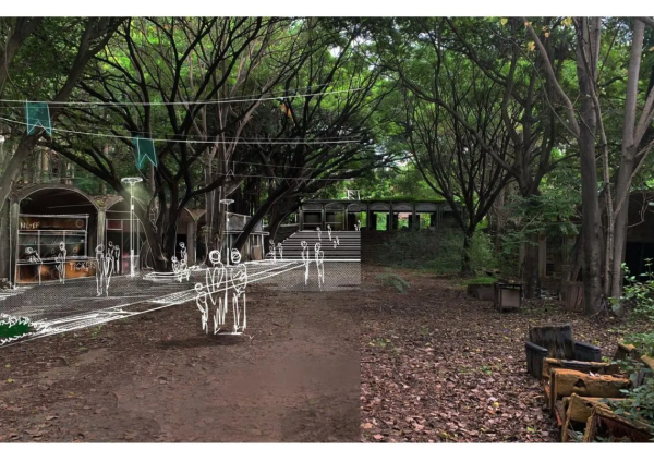 Commercial mixed-use: LONE LUNG SPACE, ,   Gayathri And Namith Architects /  WAF