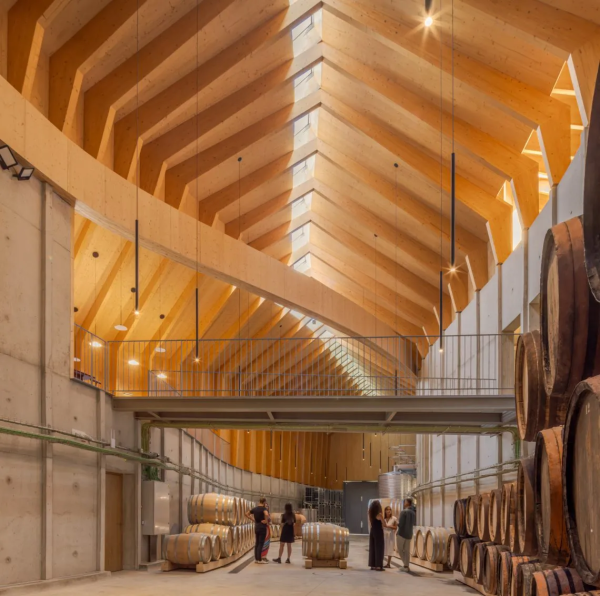 Production energy and Logistics: Quinta de Adorigo Winery,   , . Photo by  Fernando Guerra / FG + SG  /  WAF