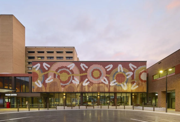 Health: Canberra Hospital Expansion, , . : BVN Photo by  Tom Roe   /  WAF