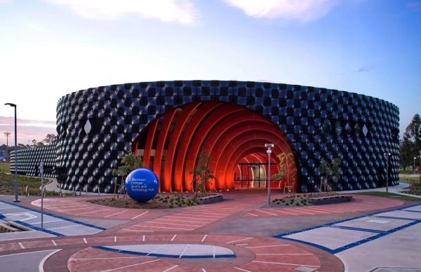 Sport: Blacktown Exercise and Sports Technology Hub (BEST), , . : ARM Architecture Photo by  Martin Mischkulnig; Blacktown City Council /  WAF
