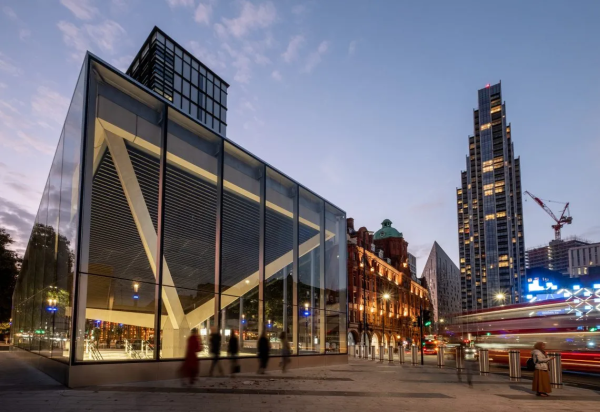 Transport: Old Street Station Entrance, , .
: WW+P Architects Photo by  Nick Guttridge; Derek Hayn; WW+P Architects /  WAF