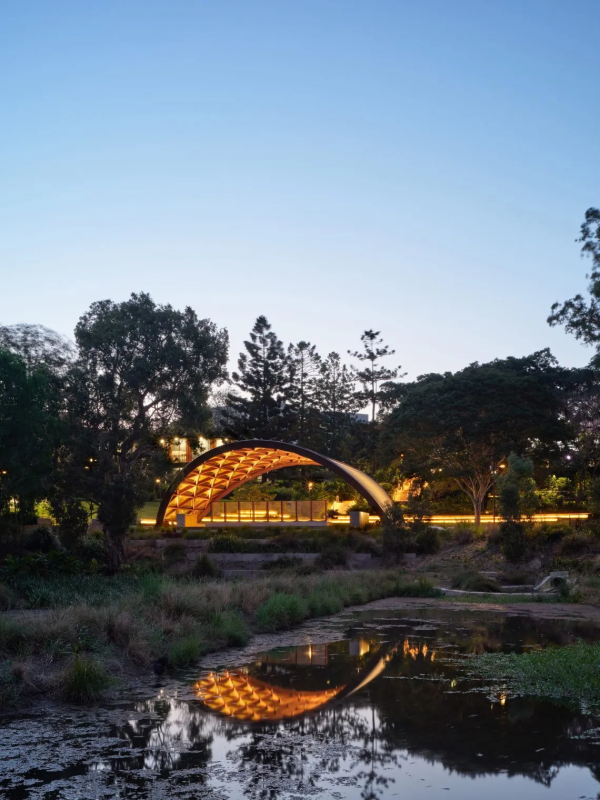 Higher Education and Research: University of Queensland Soundshell, , .
: Kirk Studio Photo by  Christopher Frederick Jones /  WAF