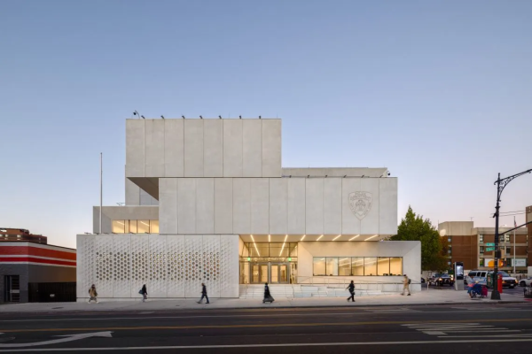 Civic and community: NYPD 40th Precinct, -, . : BIG-Bjarke Ingels Group Photo by  Rafael Gamo   /  WAF