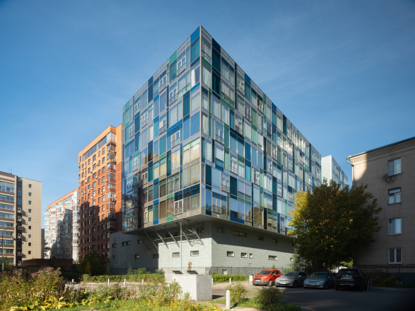 Panorama housing complex Copyright: Photograph � Alexey Naroditsky / courtesy of Ostozhenka Architects