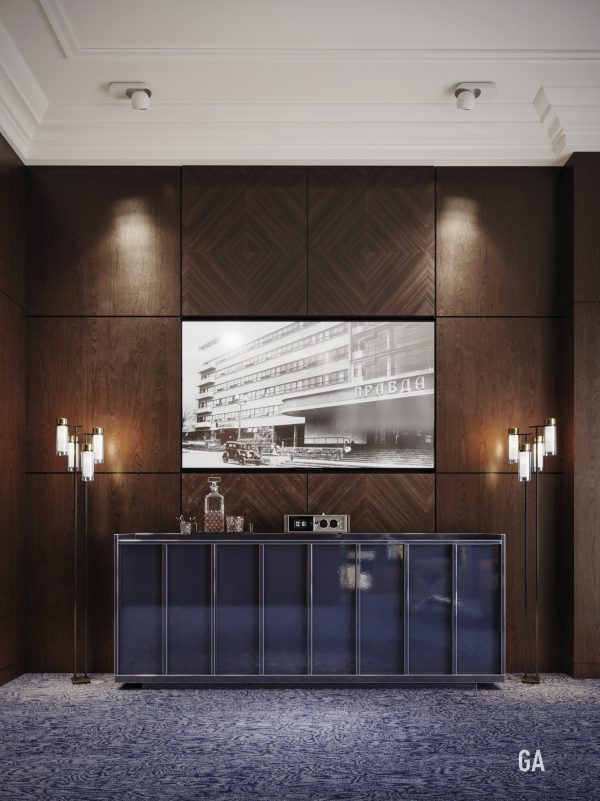 ������� �� ��������� ���������� ���������� ������������� ������� ������ �������. 2 ����� � ���� GA (Ginzburg Architects)