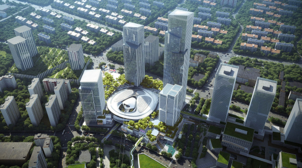 ����� West Bund Central (��� West Bund Financial Hub) � ������. ��������� Hongkong Land � Hongkong Land