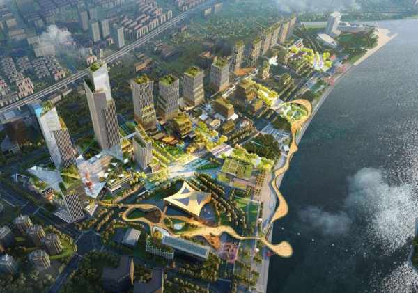 ����� West Bund Central (��� West Bund Financial Hub) � ������. ��������� Hongkong Land � Hongkong Land