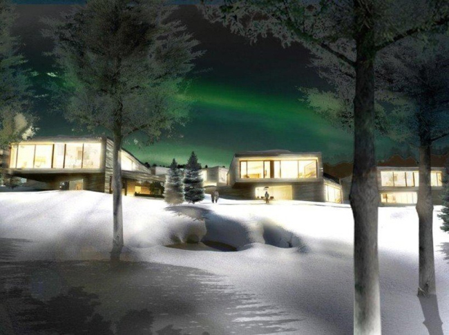 Лыжная деревня Коуталаки © BIG architects