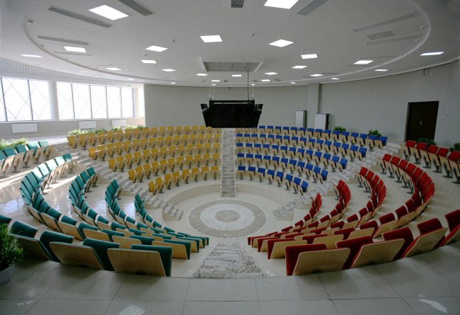 Дворец творчества школьников в городе Астана, республика Казахстан © Архитектурное бюро «Студия 44»