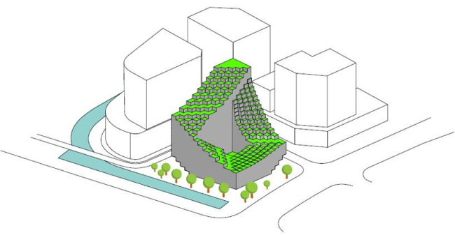 Комплекс Hangzhou Waves © JDS Architects