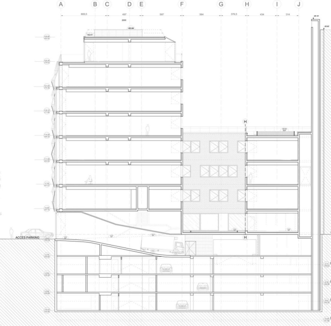������� ������ Origami - ����-�������� Barclays Capital Bank � Manuelle Gautrand Architecture