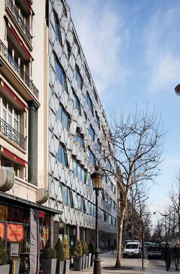 ������� ������ Origami - ����-�������� Barclays Capital Bank � Manuelle Gautrand Architecture