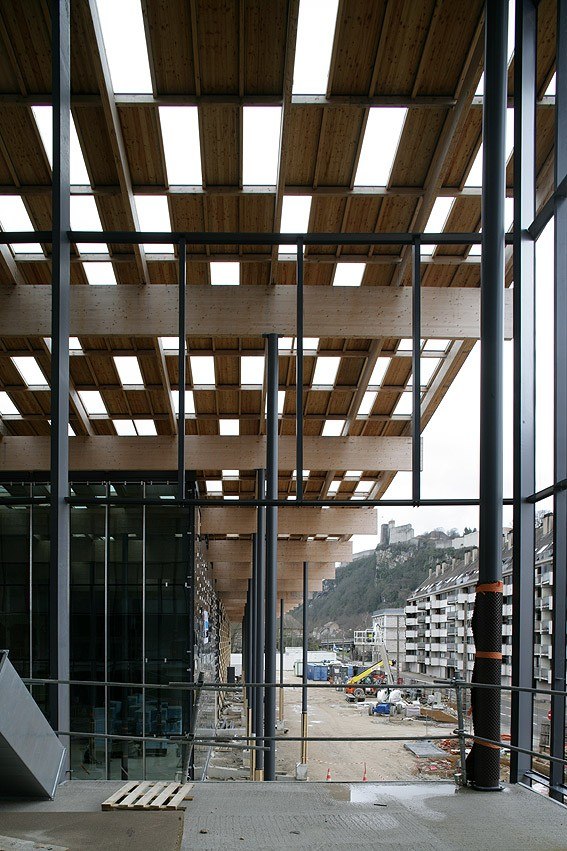 Центр искусств и культуры Безансона в процессе строительства © Nicolas Waltefaugle & Stephan Girard