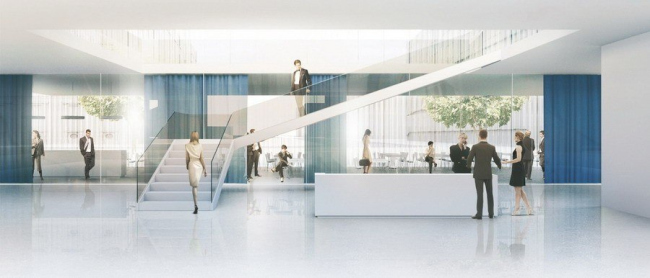 Здание ThyssenKrupp Haus © Schweger & Partner Architekten
