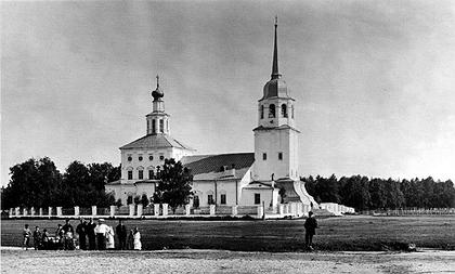Преображенский собор на Соломбале в Архангельске. Фото начала XX века Преображенский собор на Соломбале в Архангельске. Фото начала XX века