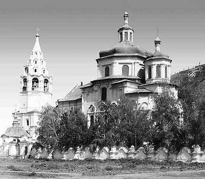 Богоявленская церковь в Тобольске. Фото С.М. Прокудина-Горского, начало XX века. Богоявленская церковь в Тобольске. Фото С.М. Прокудина-Горского, начало XX века.
