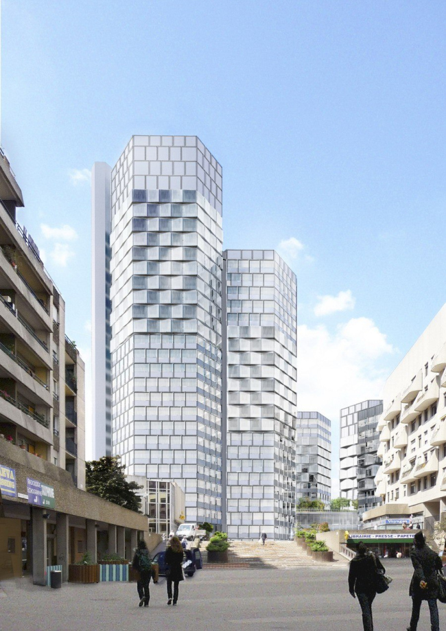 �������� CityLights � Dominique Perrault Architecture /Adagp