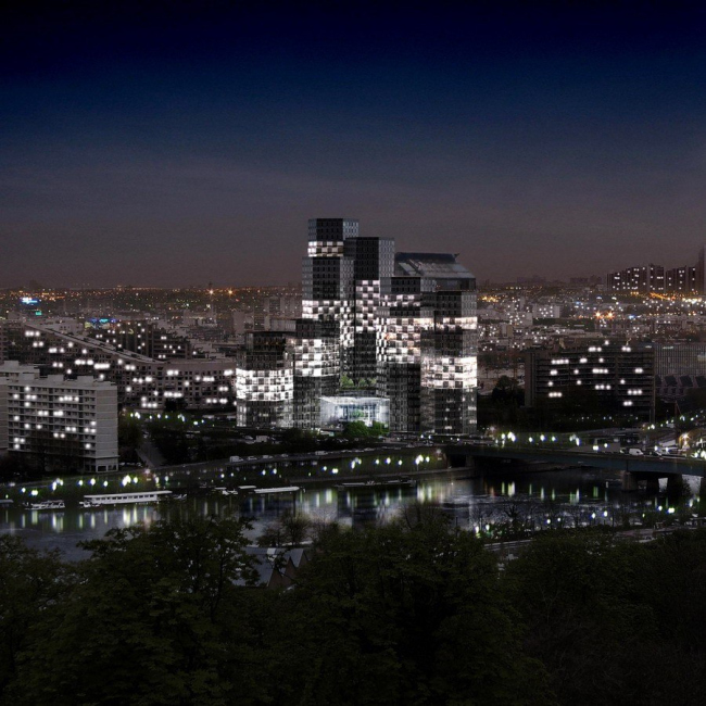 �������� CityLights � Dominique Perrault Architecture /Adagp