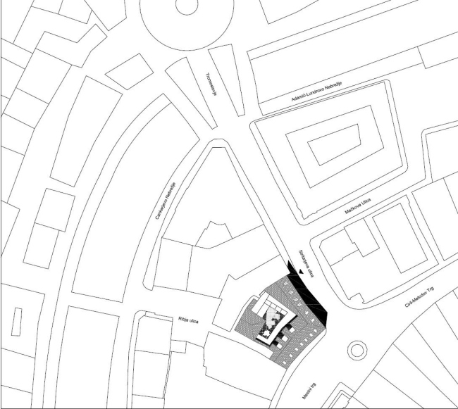 ����� �������� Baroque Court Apartments. ������������� OFIS arhitekti