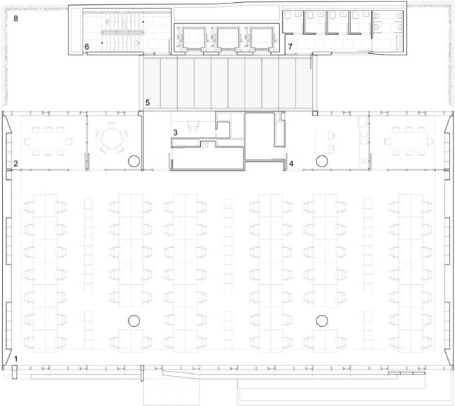 ������� �������� Leblon Offices � Richard Meier & Partners