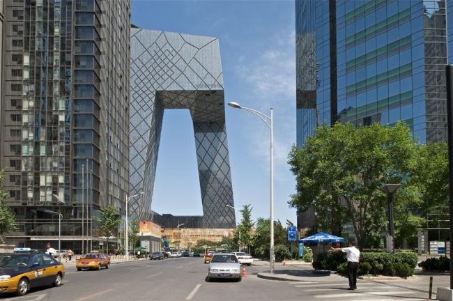 Здание Центрального Китайского Телевидения © OMA / Philippe Ruault