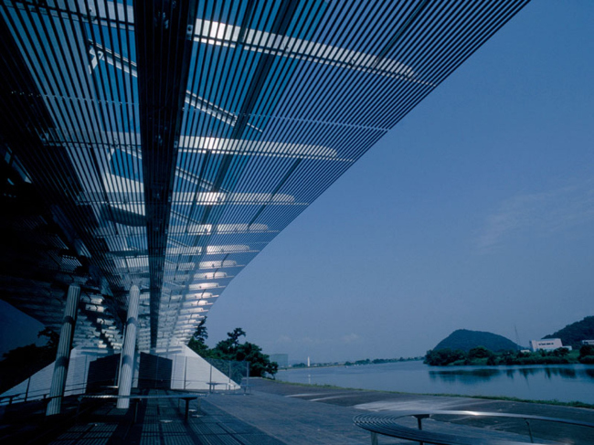 Kitakami Canal Museum, 1999. ���������� �������� kengo kuma&associates