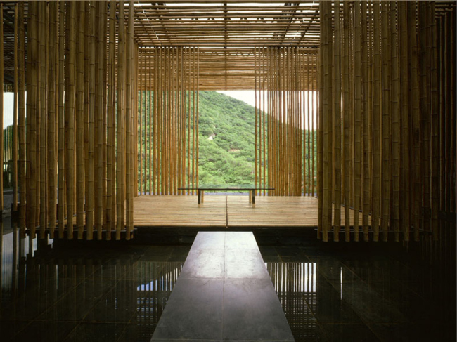 Great (Bamboo) Wall, 2002