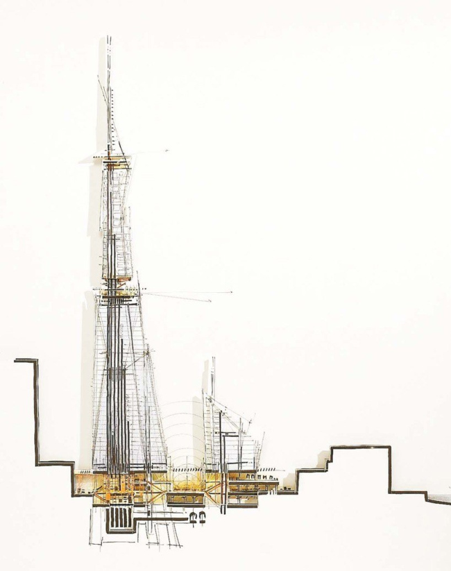 Башня The Shard © RPBW