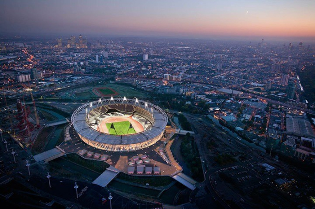 Олимпийский стадион 2012 © Populous