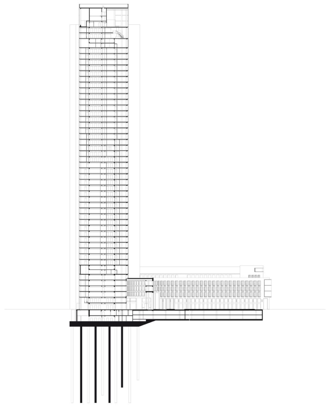����� Tower 185 � Prof. Christoph Mäckler Architekten