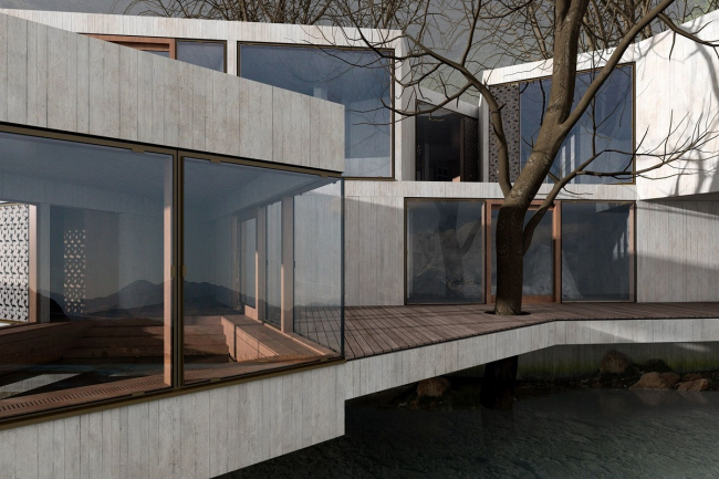 Древесный дом © HHF Architects