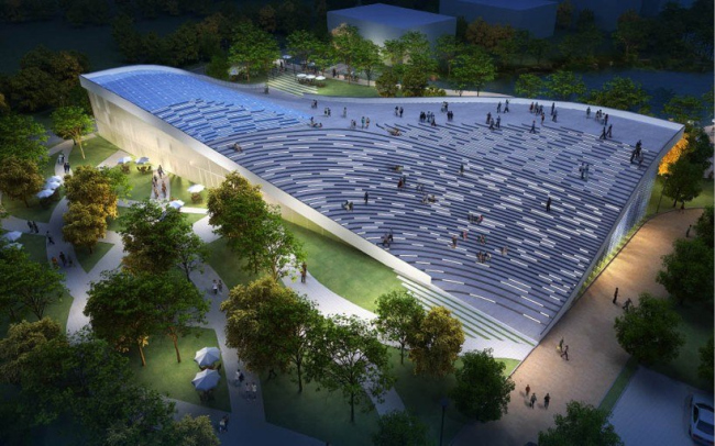 Посетительский центр Парка зеленых инноваций в Пекине