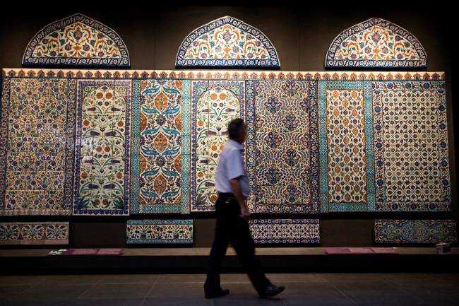 Крыло исламского искусства Лувра © Ed Alcock for The NYT
