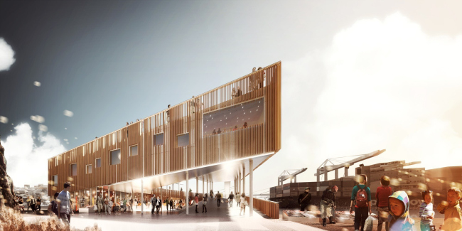 ����� � ������ ����������. KITAA Arkitekter, David Garcia Studio, Henning Larsen Architects. ������������� ���������� �����