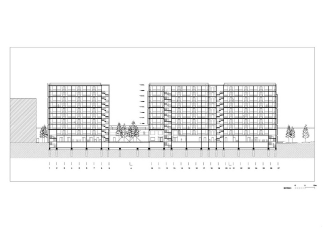 ������������ ��������� Basket Apartments @ OFIS Arhitekti