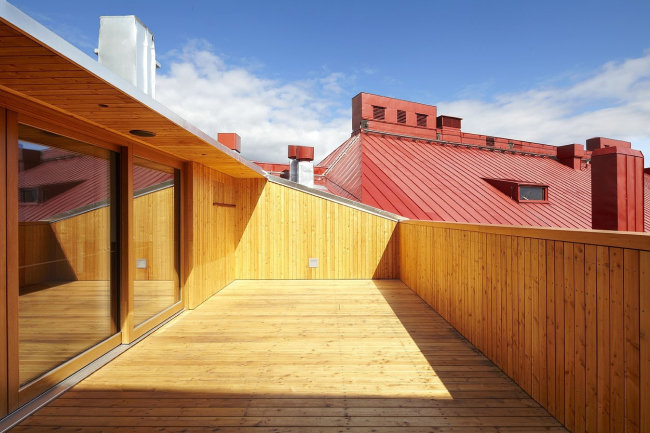 ����� Paasitorni. ����� � ���������� �������. ���� � Marko Huttunen. ������������� K2S Architects