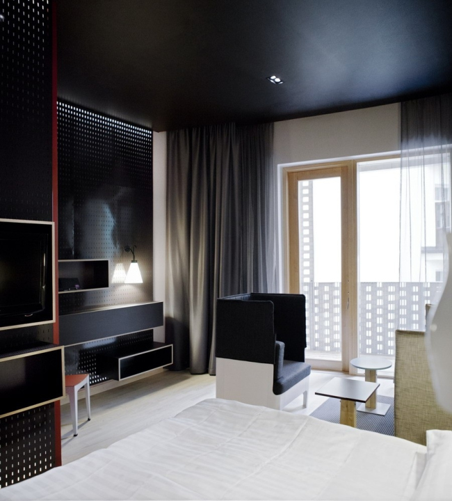 ����� Paasitorni. ����� � ����� 21 ����. ������ ��������� Stylt Trampoli Ab. ����: Scandic Hotels