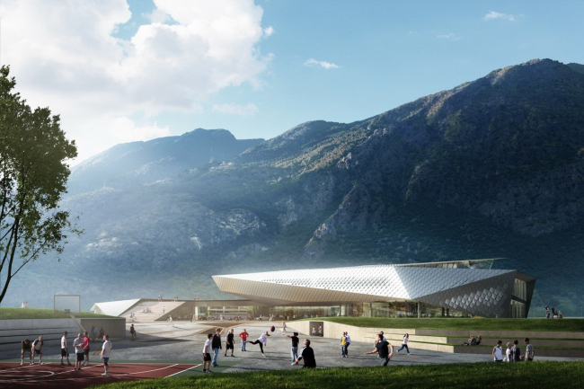 ������ ���������� ������� � ���� � Kengo Kuma and Associates