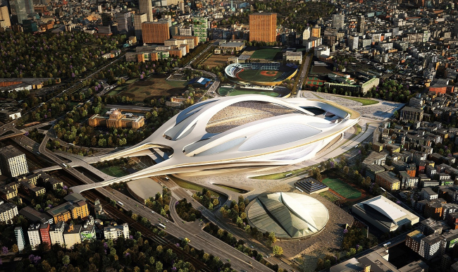 ������������ ������� ������ � Zaha Hadid Architects. ����������� � ����� jpnsport.com