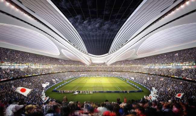 ������������ ������� ������ � Zaha Hadid Architects. ����������� � ����� jpnsport.com