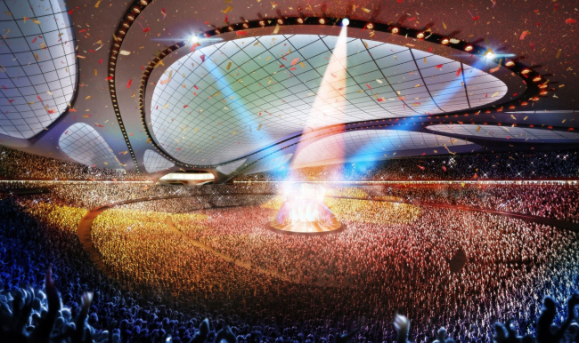 ������������ ������� ������ � Zaha Hadid Architects. ����������� � ����� jpnsport.com