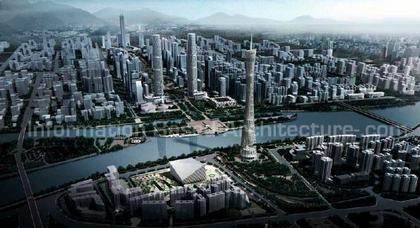 Телевизионная и смотровая башня Гуанчжоу