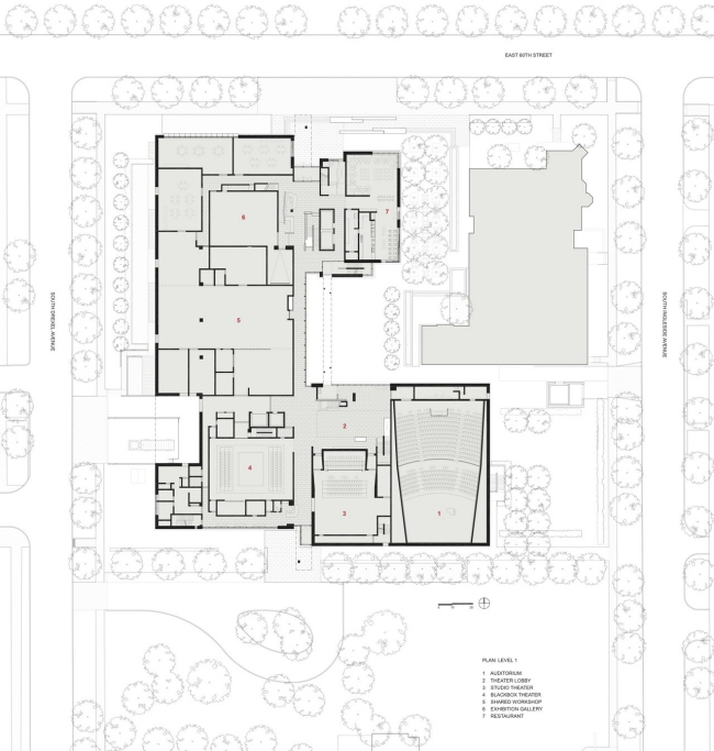 ����� �������� ���� � ������ �������. Tod Williams Billie Tsien � The University of Chicago